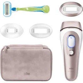 Braun Silk-expert Pro IPL PL7253 Depiladora Luz Pulsada Intensa Oro Rosa, Blanco